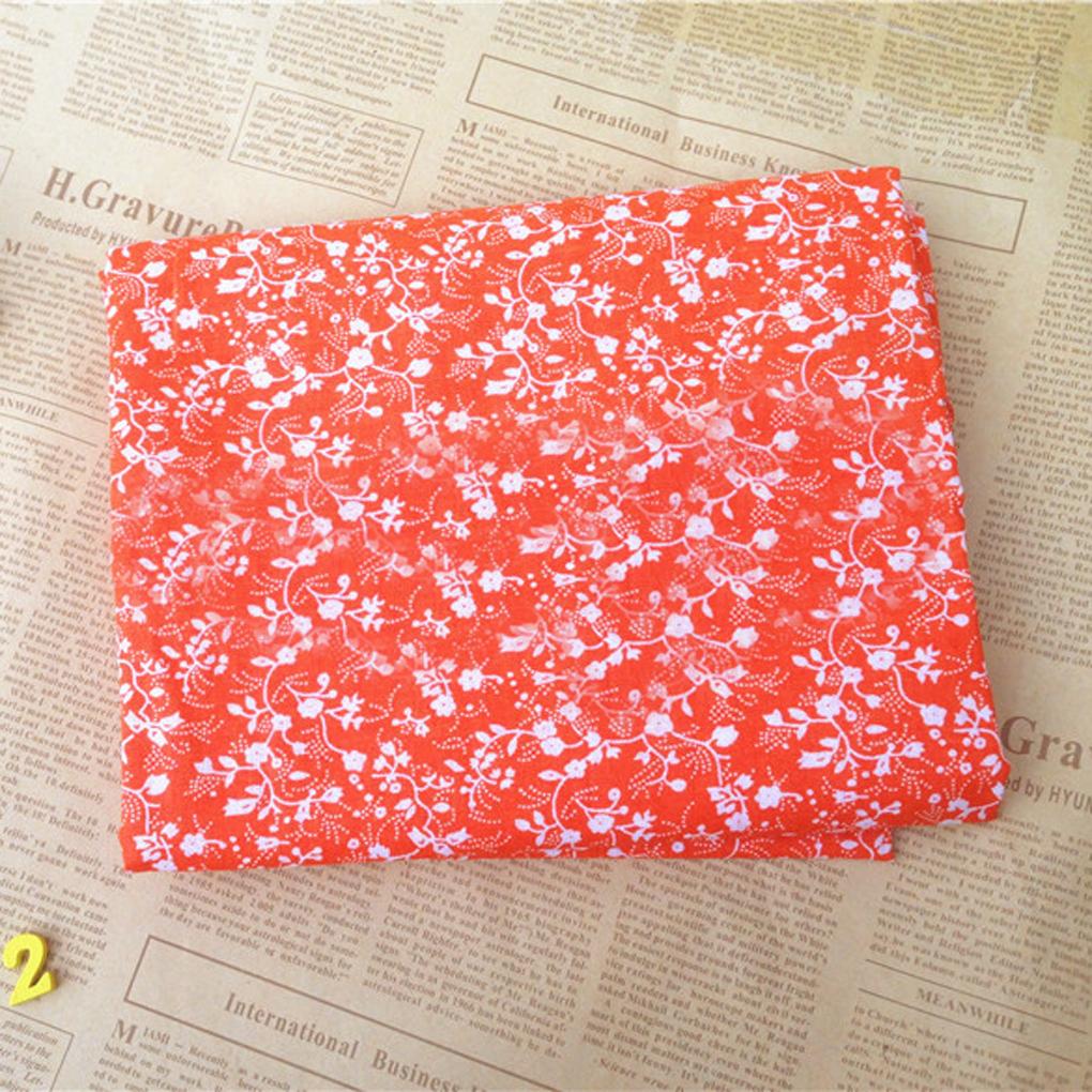 7pcs Cotton Cloth Textile Craft Fabric Bundle Patchwork Fabric DIY Sewing Quilting Floral Pattern 25x25cm