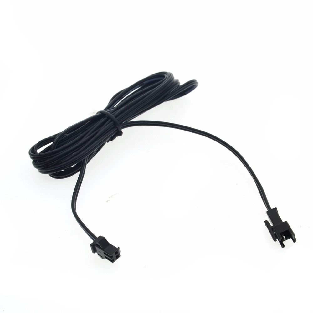 EL Draad verlengen kabel man-vrouw connector voor de el neon light wire extension 1m 2m 3m 4m 5m voor keuze