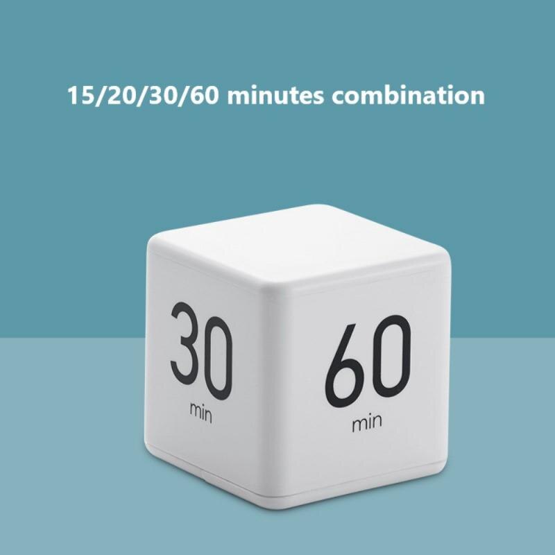 White Color Cube Kitchen Timer Cubic Timer Minutes... – Vicedeal