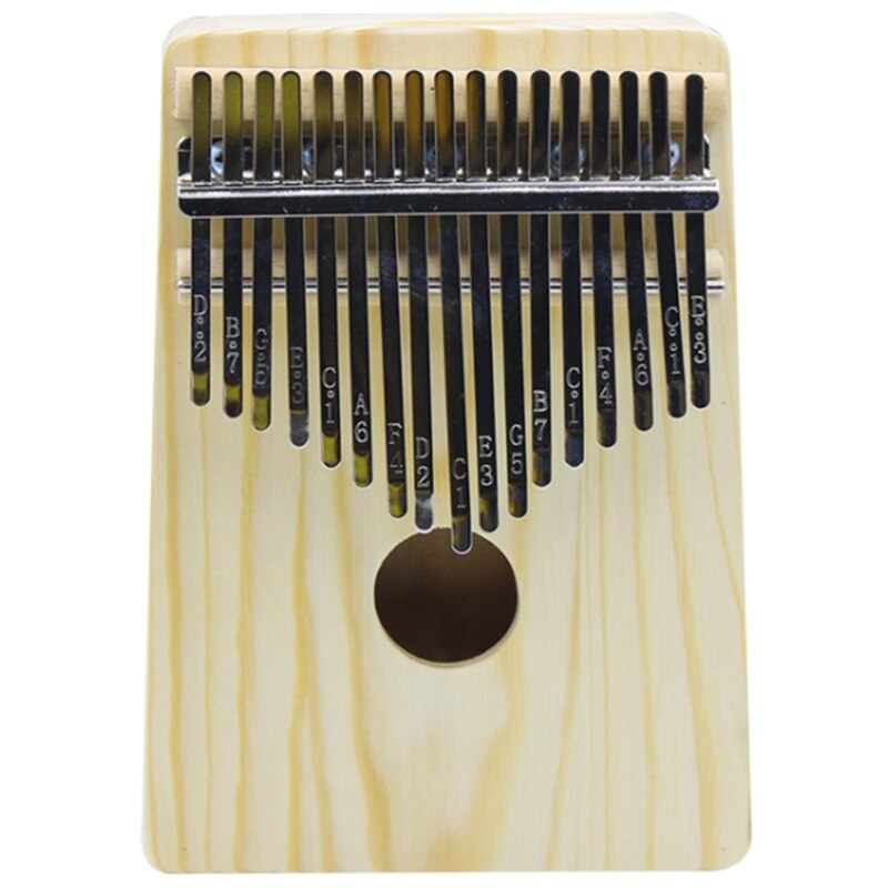 17 Key Kalimba Solid Thumb Finger Piano Kalimba Play with Guitar: Default Title