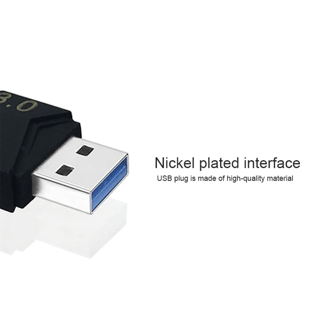 Cool Black Usb 3.0 Multi Smart Memory Kaartlezer Mini Kaartlezer Voor Microsd Computer Laptop