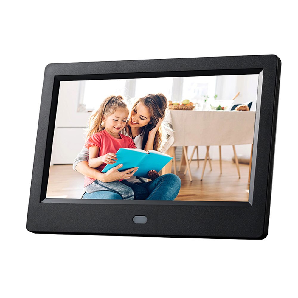 7 Inch HD Digital Photo Frame Clock Picture Video Player Display Shelf Advertising Machine Electronic