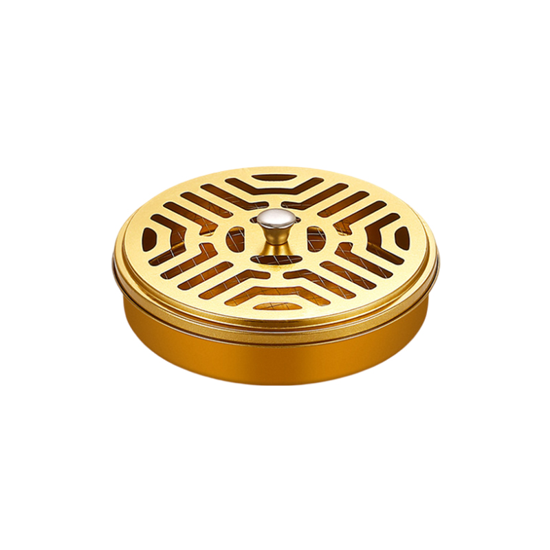 Mosquito Coil Tray Portable Mosquito Coils Holder Summer Outdoor Camping Indoor Home Hotel Insect Anti-Mosquito Repellent Tools: light green