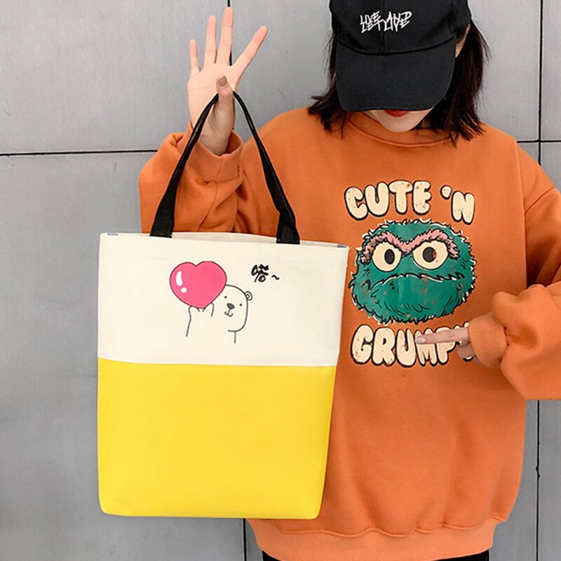 filles toile quatre pièces grande capacité sac à dos contraste couleur décontracté sac à dos sacs d'école pour les femmes Schulrucksack