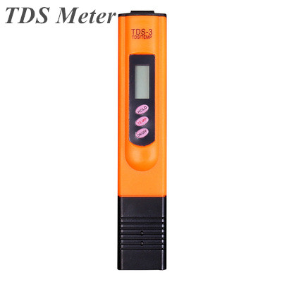 8 Styles Handheld Durable TDS Digital Water Test Pen Analysis Meter Water Purity Tester Check 0-9999 ppm Measurement: Style B-orange