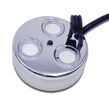 Brumisateur industriel pour serre hydroponique, 36V, 3 têtes, 5 têtes, 6 têtes, sans alimentation à découpage: 3 head single light