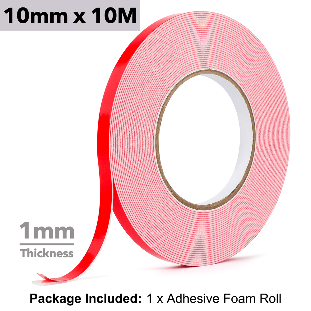 Rollo de espuma adhesiva de doble cara de 131 pies, cinta de espuma 3D Stciky para tarjetas Shaker, fotos, cartulina, página de planificador, decoración del hogar, fabricación de tarjetas: Amarillo claro