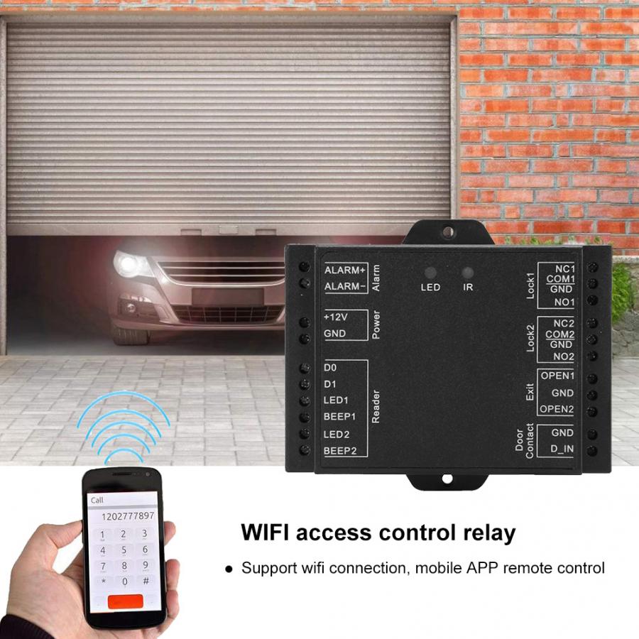 Access Control Kits Dual Door Access Control Relay System Bluetooth Wiegand Interface Sboard-II Access Control System
