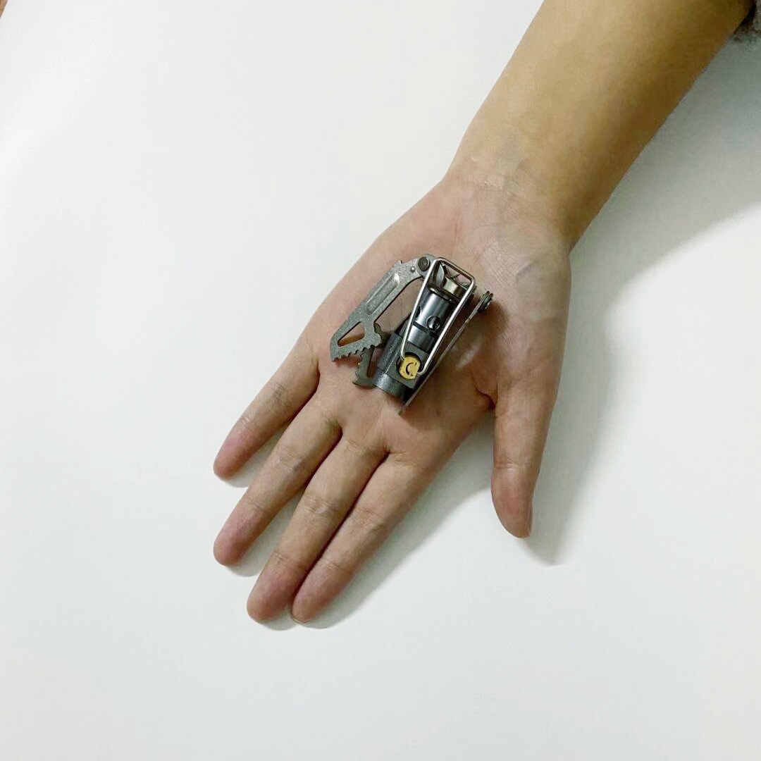 BRS-3000T portátil Ultra-luz de aleación de titanio potente y eficiente estable Camping Mini estufa de Gas para el senderismo Picnic de cocina