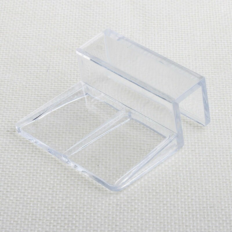 OTKARXUS Aquariu Lid Clips,8PCS Fish Tank Cover Clips, Transparent