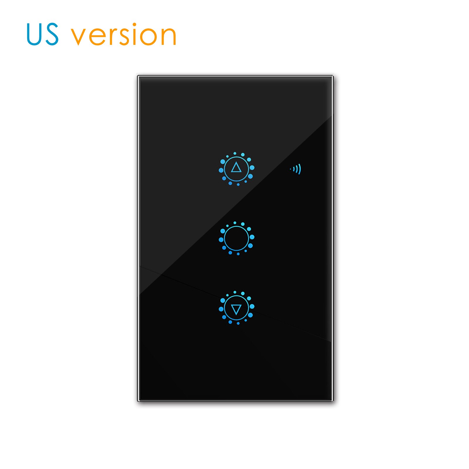 Wifi lysdæmper smart light touch wall switch 220v 110v ewelink app arbejde med alexa google home eu us hvid sort guld wifi lysdæmper: Dæmper-os-sort