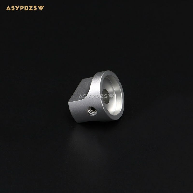 1 PCS Duckbill silver 20*15 Full aluminum amplifier solid knob Volume potentiometer knob