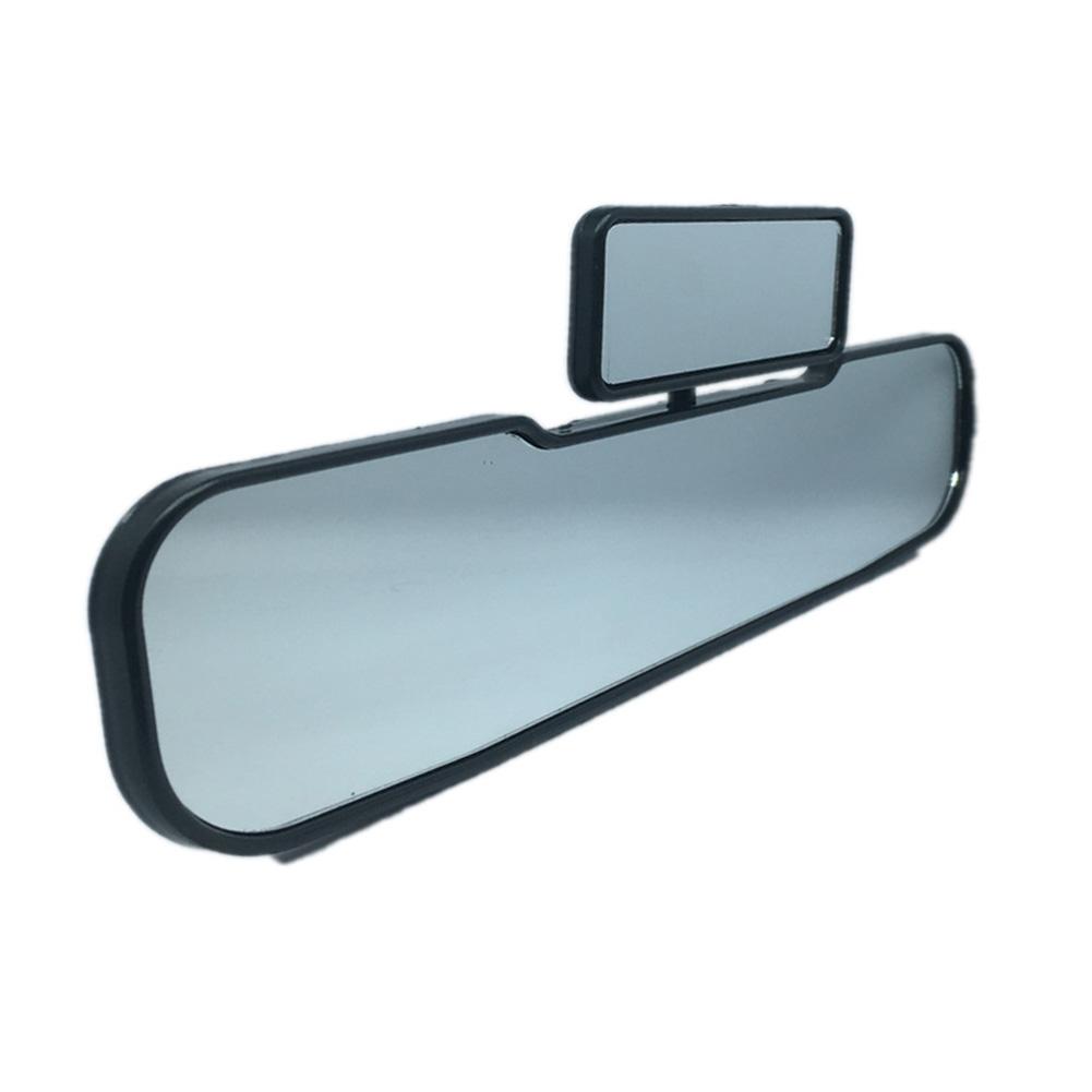 Espejos DE SEGURIDAD DE ÁNGULO AMPLIO giratorios 2 en 1 para coche, espejo retrovisor doble, accesorios interiores para niños pequeños