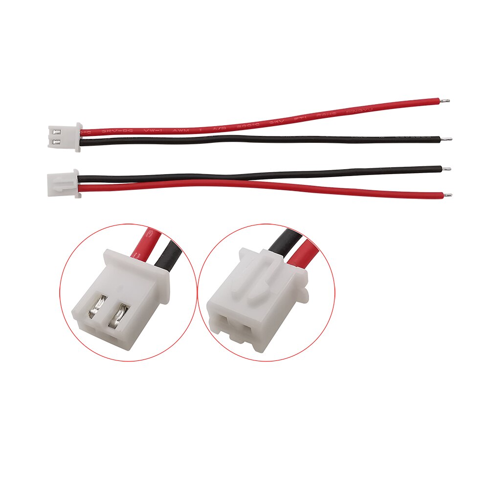 Conector JST XH de 5/10 piezas, 1S, 2S, 3S, 4S, 5S, 6S, 7S, cargador de batería LiPo, Cable balanceador de 10cm, 15cm, 20cm, cables de silicona 22AWG