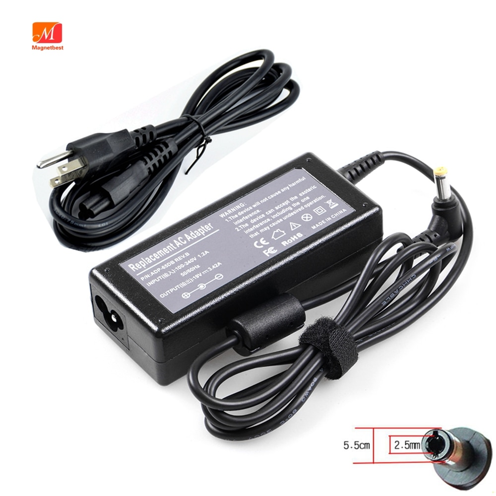 19v 3.42a strømforsyning for xgimi projektor  z3 z6 z6x movin 01x xe08f xh05l xh06l hka 06519034-6j ac dc adapter lader