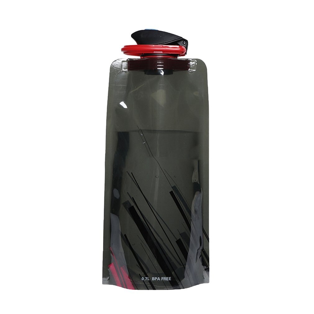 Outdoor Sport Opvouwbare Draagbare Waterzak Camping Wandelen Fietsen Plastic Water Cup Milieubescherming Zacht Water Bag: 4