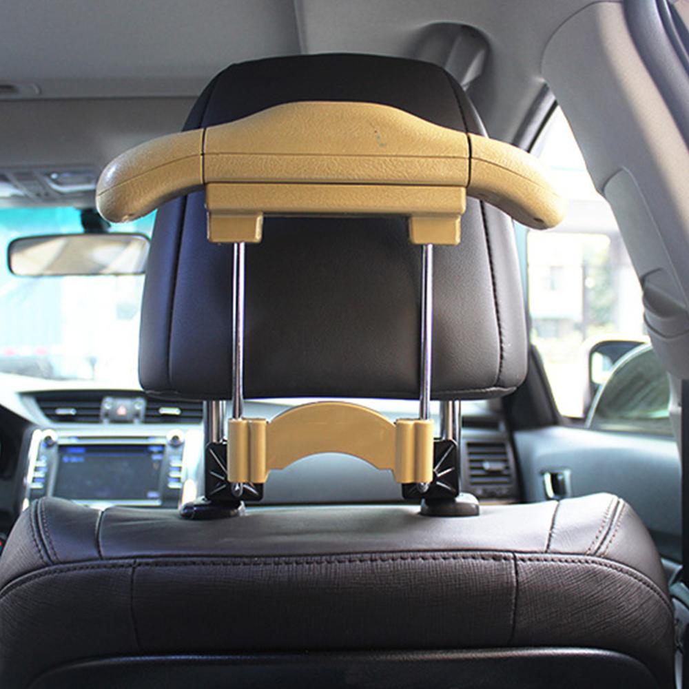 Accesorios interiores de coche, reposacabezas, suspensión retráctil, suspensión de respaldo del asiento para abrigos, chaquetas, bolsos: 3