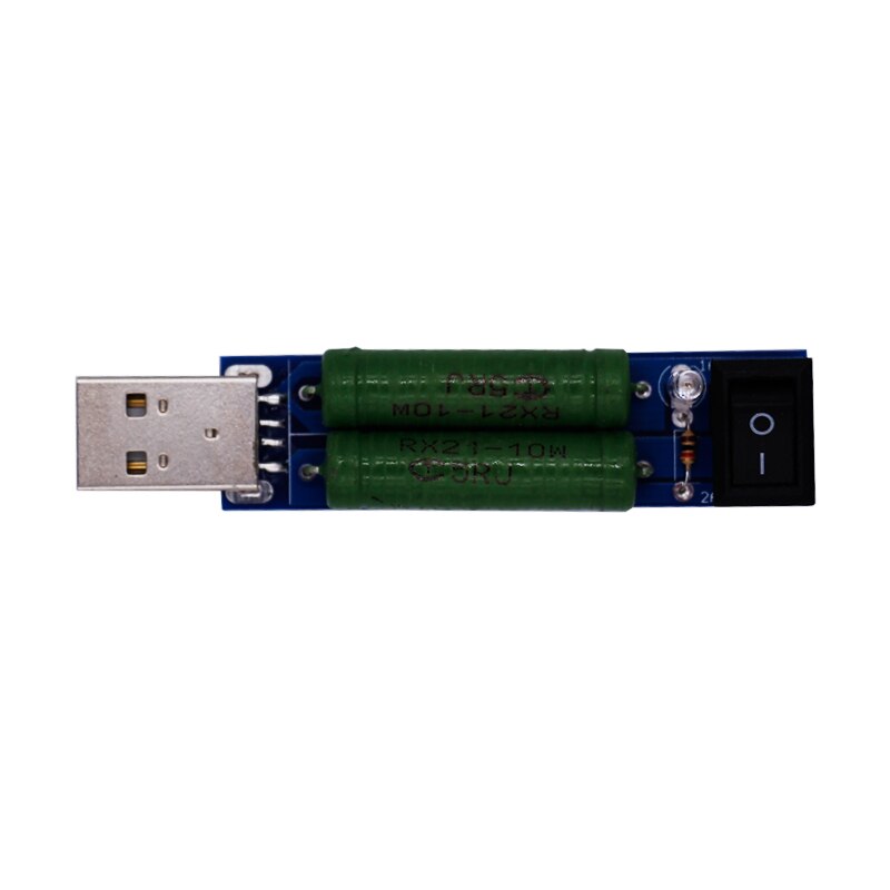 USB Electronic Load Resistors Mobile Power Aging Resistance Module 1A 2A charge current detection 10%Off