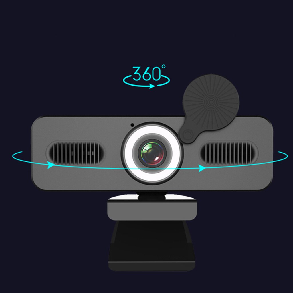 1080P/2K/4K Beauty Computer Camera USB Autofocus Lens Free Drive WebCam Built-in Microphone Webcam Privacy Cover Speaker