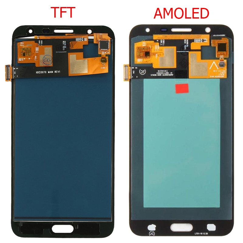 Original J701F LCD For Samsung Galaxy J7 Neo Display With Frame Super AMOLED 5.5"SM-J701F J701M LCD Touch Screen Panel Assembly