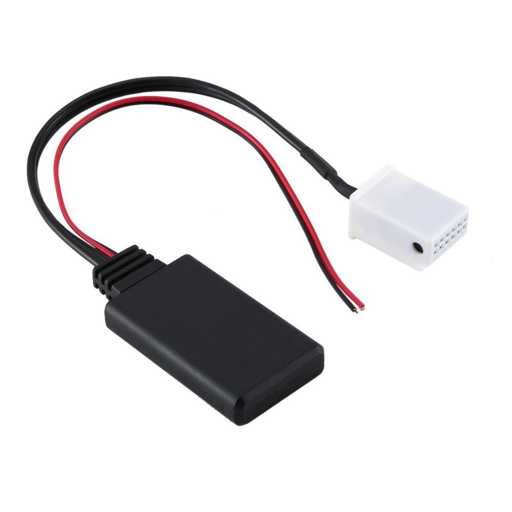 Pour BMW E60 04-10 E63 E64 E61 Auto 12Pin sans fil Bluetooth Module Radio stéréo AUX-IN Aux câble adaptateur