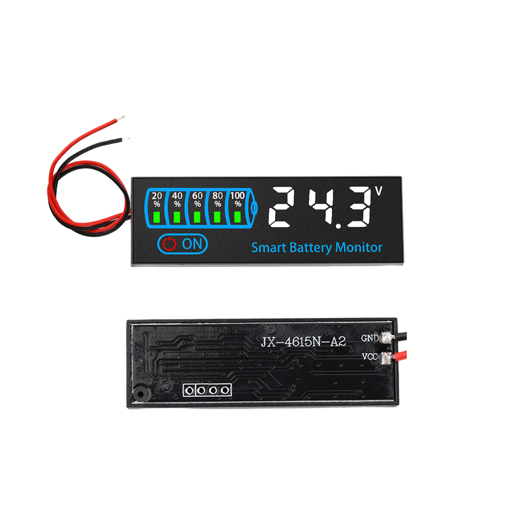 DC7-55V Säure/Lithium Universal Batterie Lade Anzeige Bord Batterie Level Anzeige Spannung Batterie Lade Tester 3S-14S