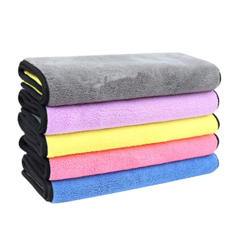 1Pc 600GSM Wasstraat Microfiber Handdoek Car Cleaning Drogen Doek Verf Zorg Doek Detaillering Auto Wassen Handdoek Reiniging Accessoires