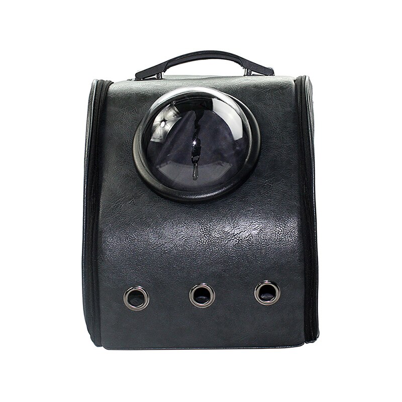 Mascarillas transpirables para Gatos, Transportín para Gatos, Mochila, coche/restaurante: Negro