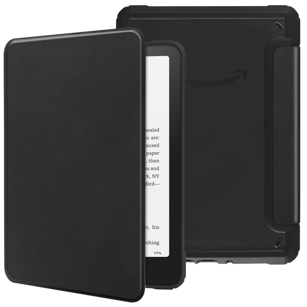 Fodral till alla 7 -tums kindle paperwhite 12th generationen och kindle colorsoft signature edition, mjukt tpu-bakstycke i akryl: Röd