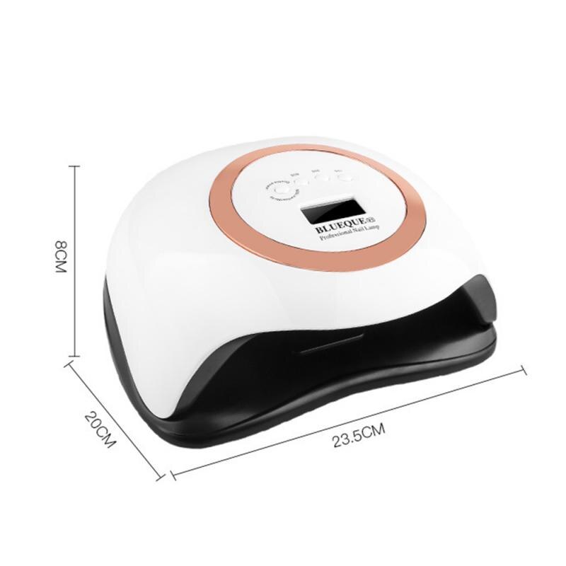 CE 168W lampe à ongles UV LED sèche-ongles Machine Gel vernis à ongles vernis à ongles avec détection de mouvement manucure Salon outil pour manucure