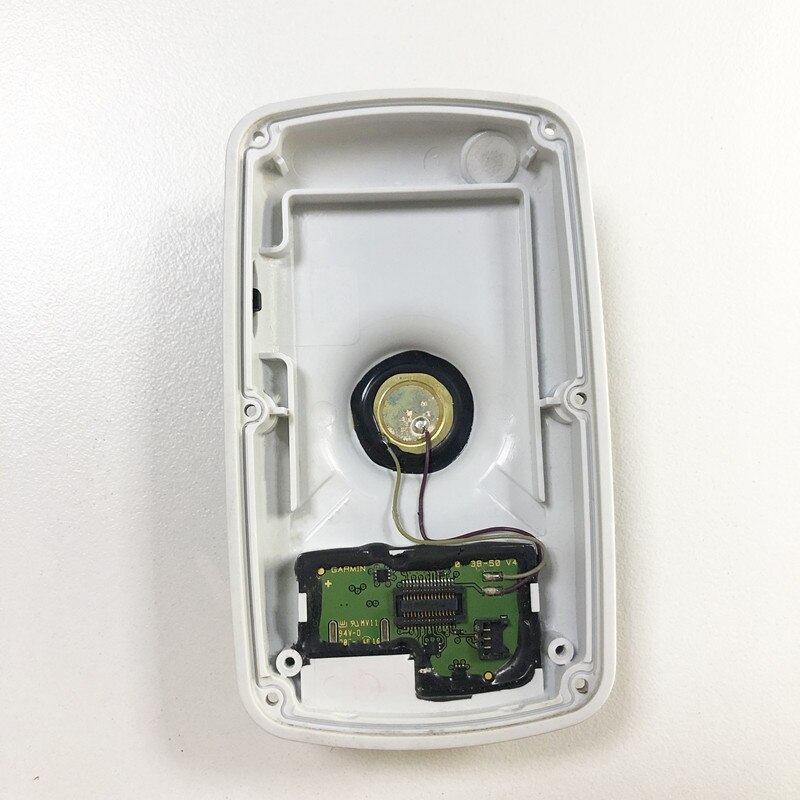 Back cover case for garmin edge 800 original button repair broken replacement waterproof: Only White Back Case