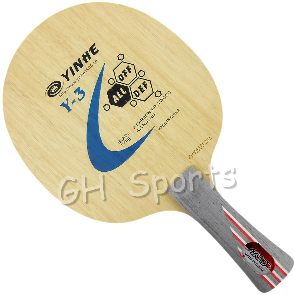 Galaxis Milchstraße Yinhe Y-3 Y 3 Y3 5 Holz + 2 Kohlenstoff Allround Tischtennis Klinge für Tischtennis Schläger