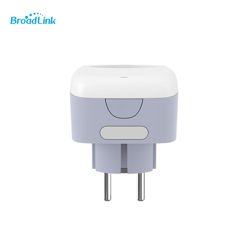 Broadlink SP4L Smart Eu Socket Wifi Plug Met Nachtlampje Timer Werken Met Google Home Alexa Voor Domotica App controle