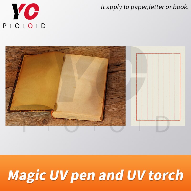 Escape Room Game Prop Magic Uv Pen En Uv Zaklamp Avonturier Game Puzzel Pen Echte Leven Takagism Van Yopood