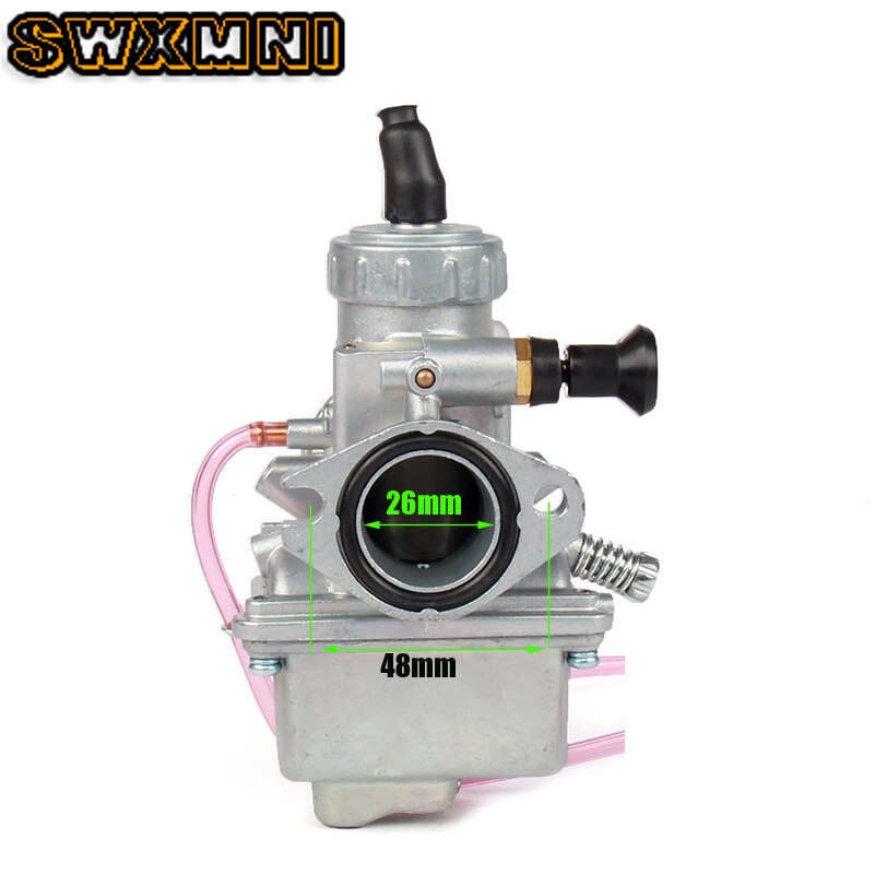 Molkt 26Mm Carb Carburateur PZ26 Fit 110cc 125cc Dirt Pit Bike Chinese Atv Quad Buggy Met 4 Takt Motor