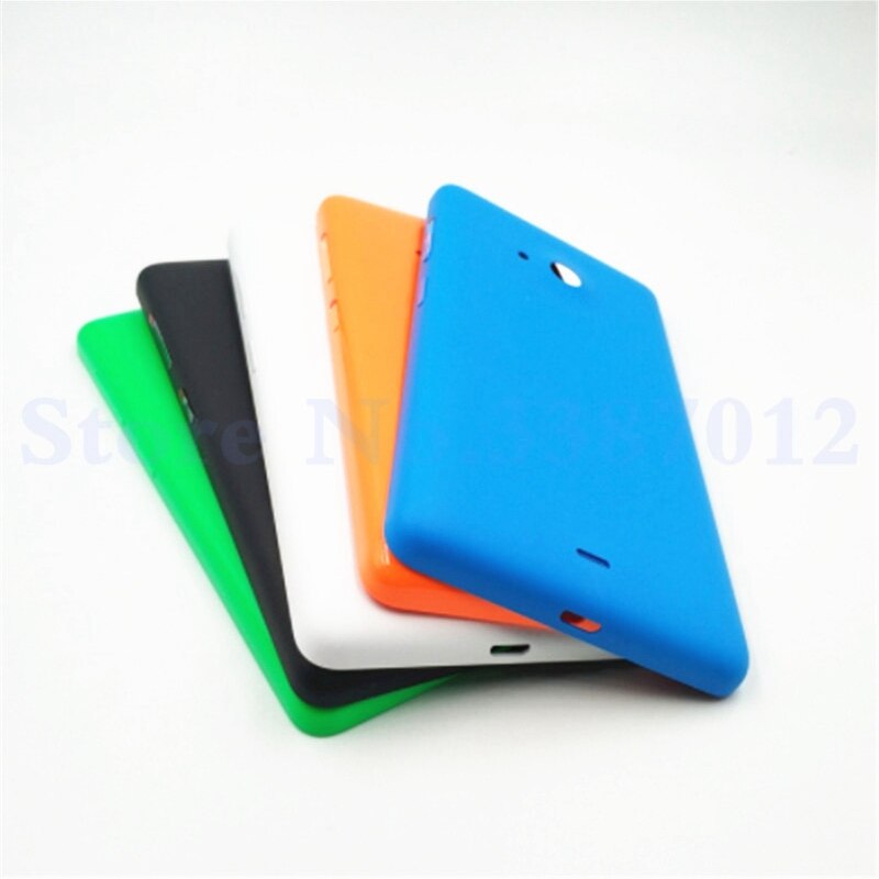 Nuova custodia per Nokia Lumia 535 N535 coperchio posteriore per batteria con pulsanti del volume di alimentazione