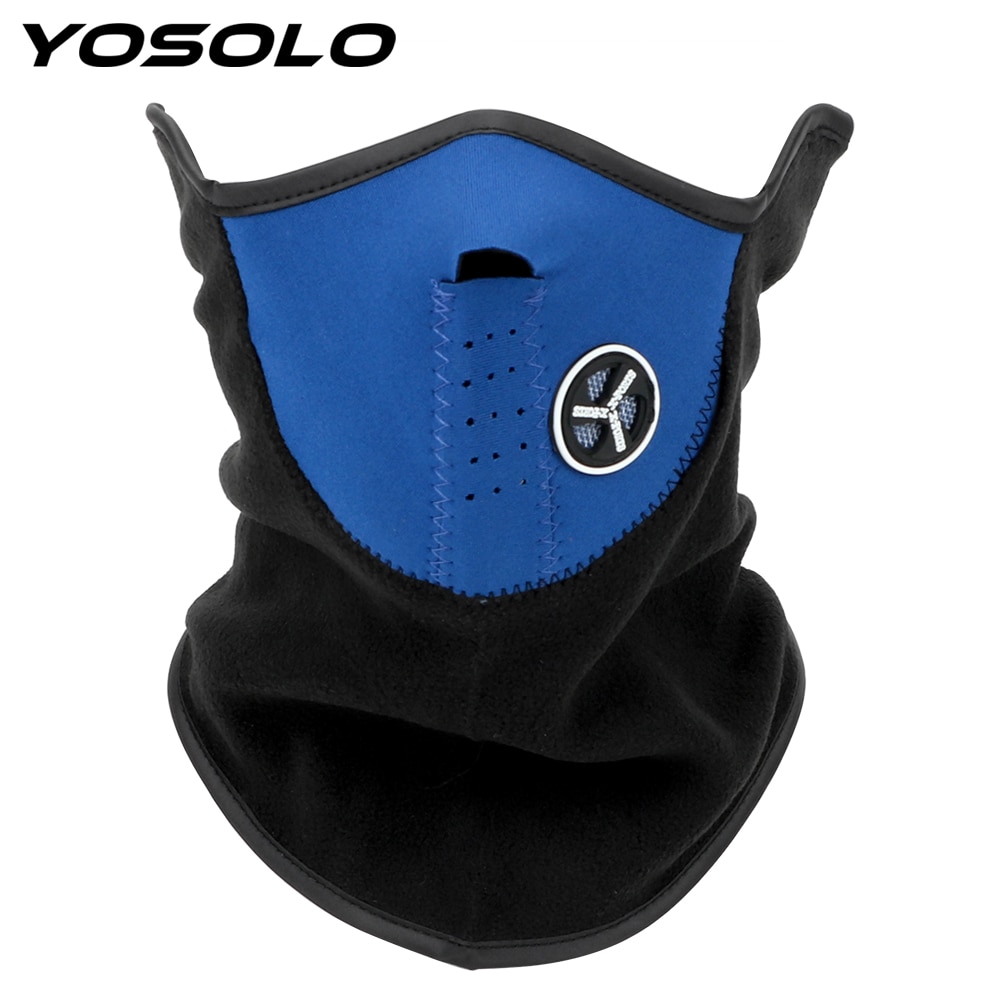 Yosolo Half Gezichtsmasker Cover Warm Winter Gezichtsmasker Outdoor Sport Nek Beschermen Ski Sneeuw Sjaal Balaclava