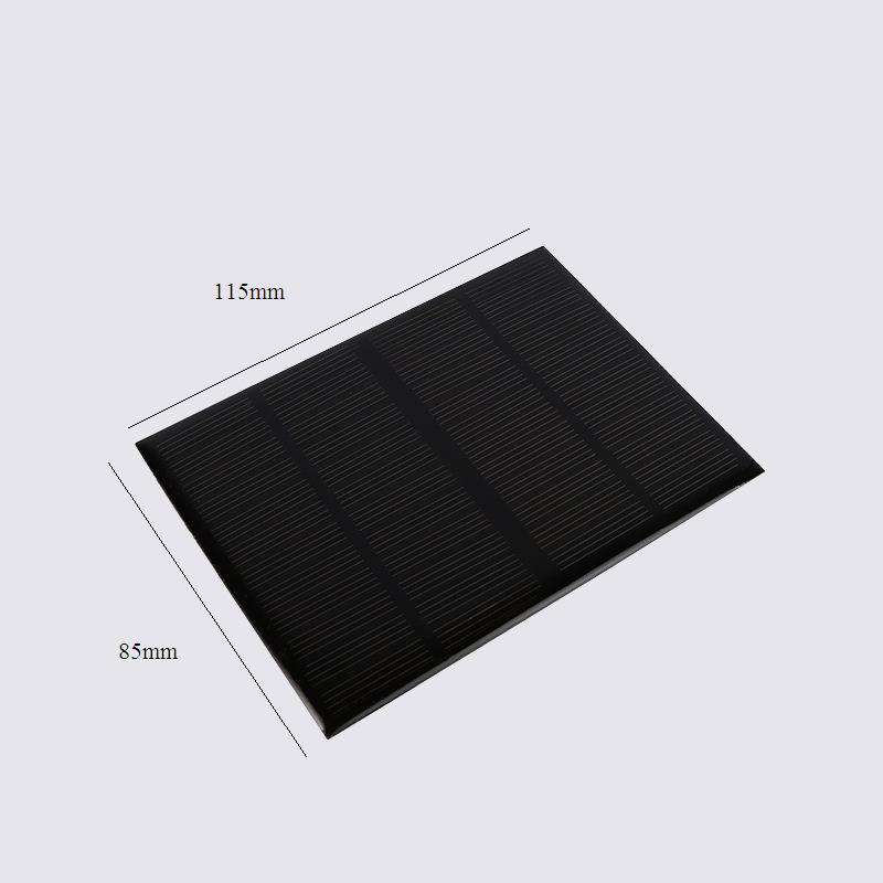 12 6 5 v v v Epóxi painel Solar pequeno tamanho de alta qualidade mini célula painel solar para a energia solar DIY carregador de bateria de brinquedo luz ect.: 12V 1.3W