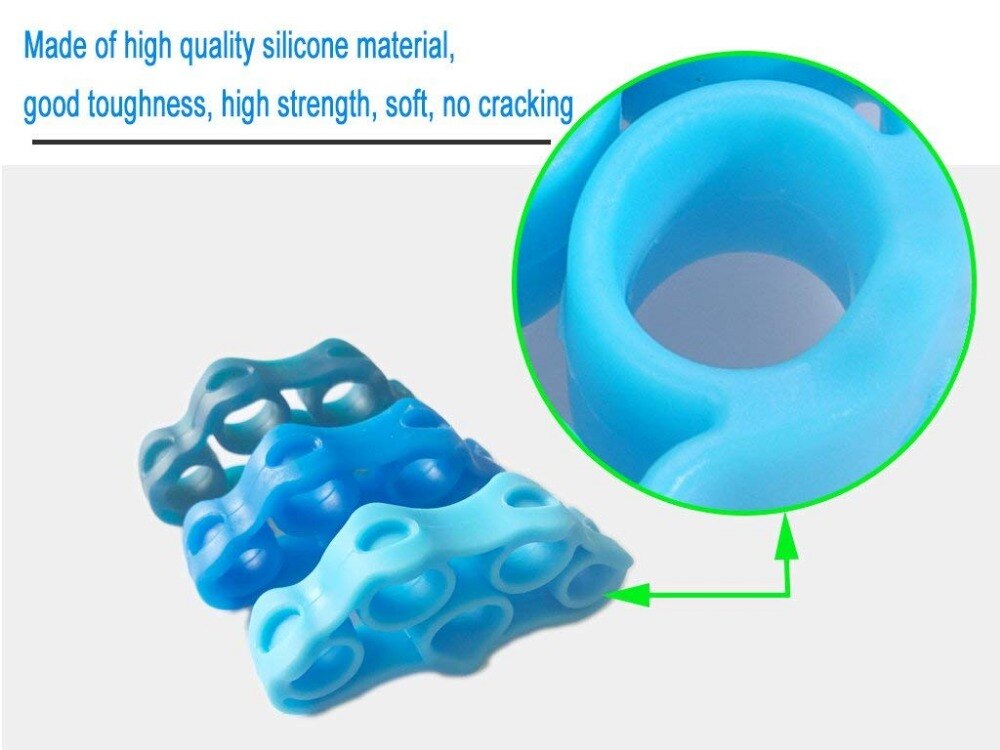 1 Uds accesorios para equipos de Fitness del pinza mano fuerza de agarre de la mano dedo entrenador antebrazo ejercitador de mano gimnasio herramientas
