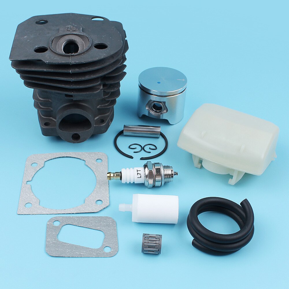 Kit Pistone E Cilindro 44mm Per Motosega Husqvarna 350 351 353 – Riparazione Testata Completa