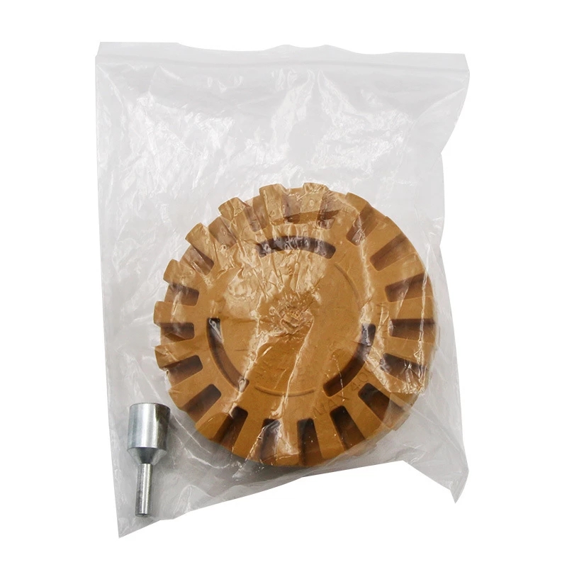 Car Pneumatic Rubber Eraser Wheel Pad Rubber Disk Decal Eraser Wheel Car Sticker Remover Paint Cleaner Car Polish Auxiliary Tool