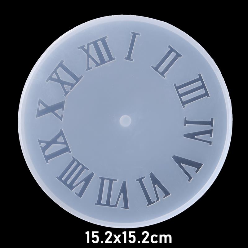Moule en Silicone résine époxy moule pour horloge à faire soi-même Horoscope chiffres romains zodiaque horloge moules fabrication de bijoux outils de bijoux: 07