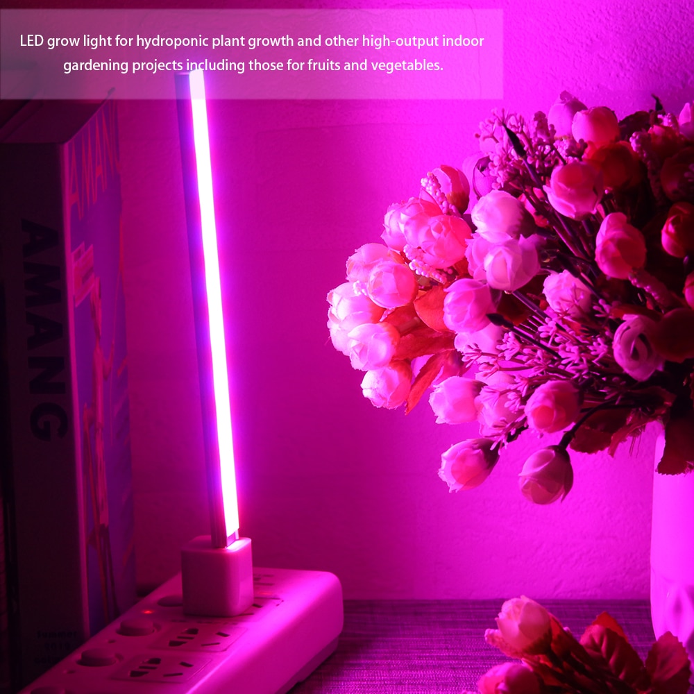 Mini bærbar usb 27- led vokse lys blomster hydroponiske systemer rød blå led vokse lys hydroponisk plante voksende lys