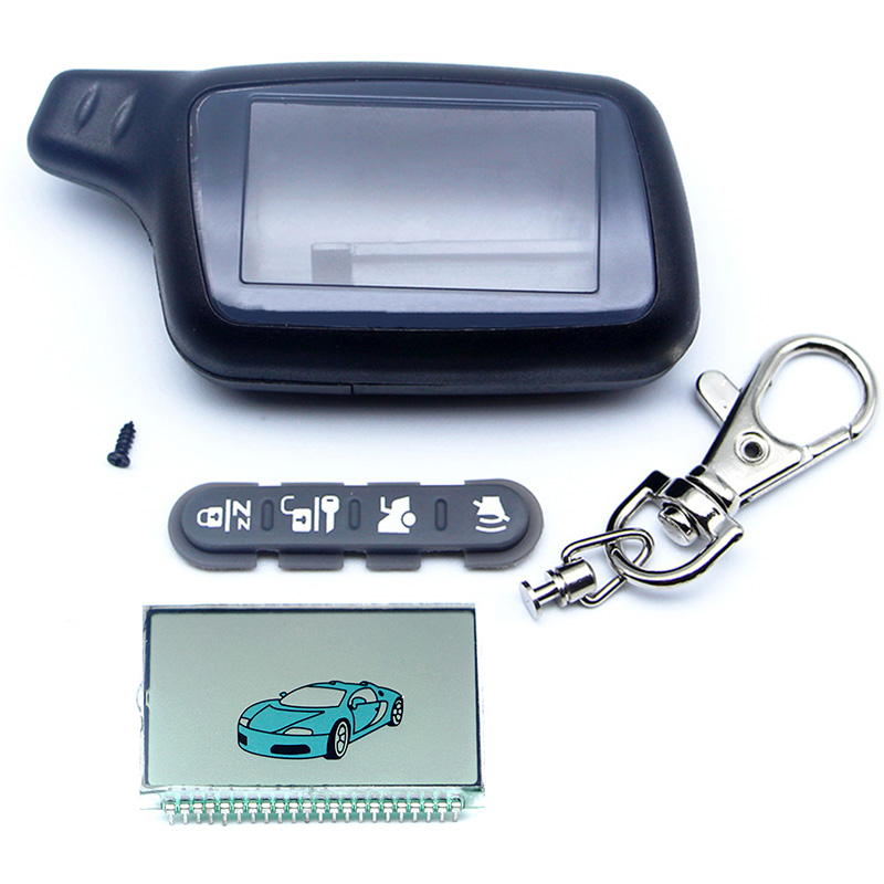 X5 Lcd-scherm + body case voor Russische twee weg auto alarm systeem Tomahawk X5 LCD Afstandsbediening Sleutel fob Sleutelhanger