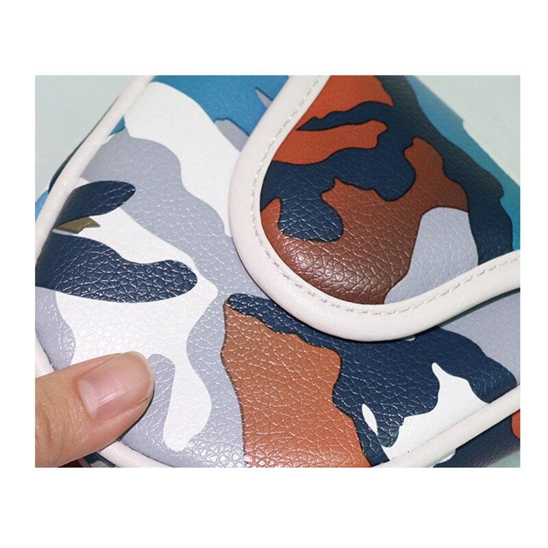 1 stuk golf mallet putter headcover cover voor kleine center putters net sluiting