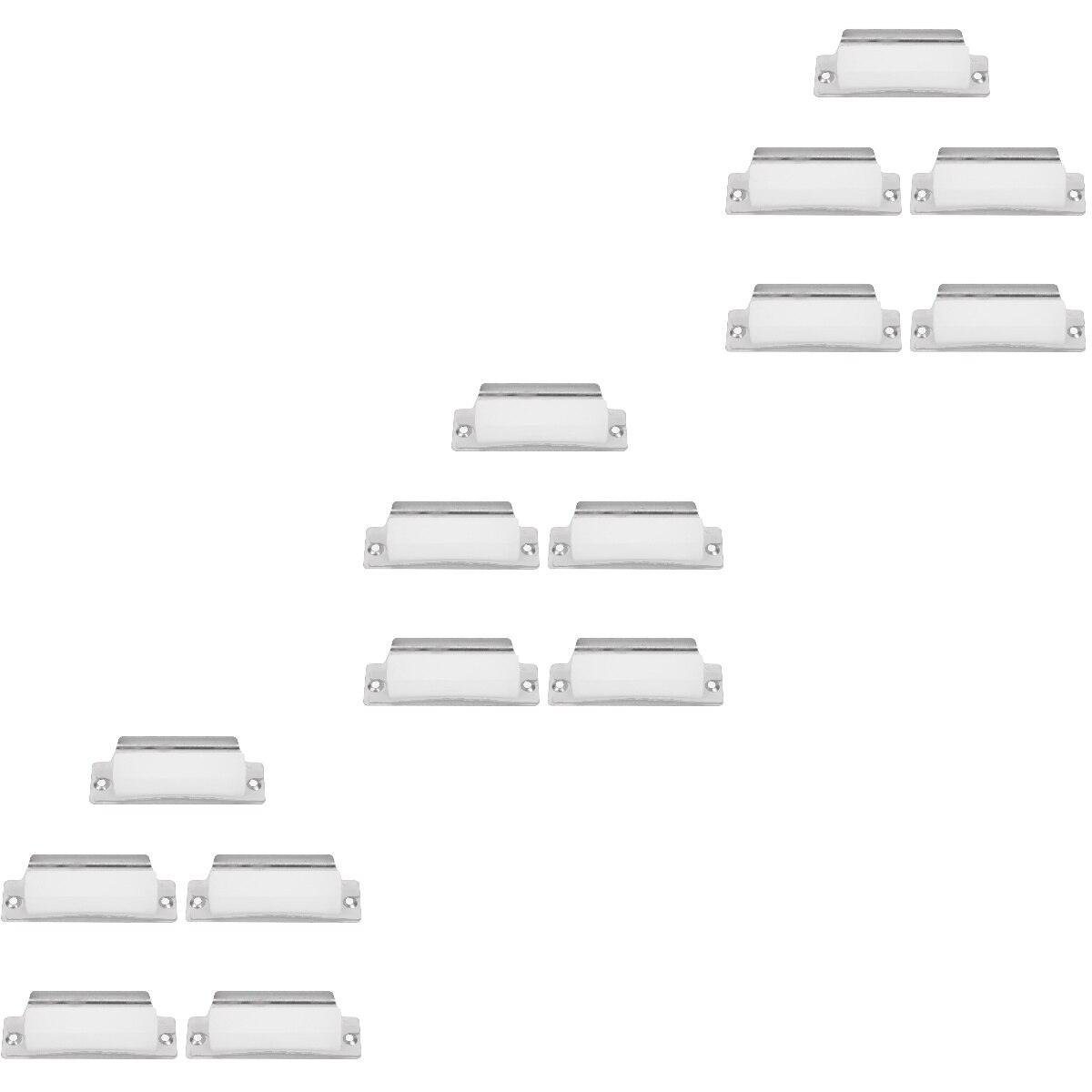 3 Sets Door Jamb Reinforcement and Frame Repair Kit Strike: Default Title