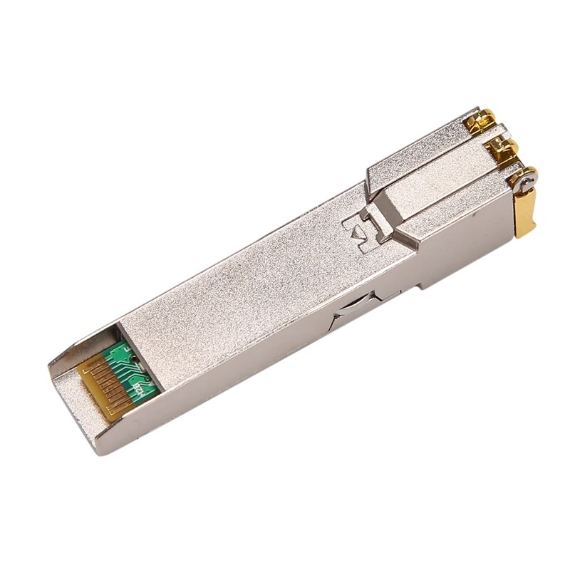 4X Sfp Module RJ45 Schakelaar Gbic 10/100/1000 Connector Sfp Koper RJ45 Sfp Module Gigabit Ethernet Poort