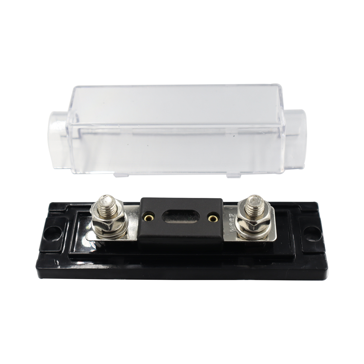 ANL Car Audio Fusível Power Fuse Holder 100A/150A/200A/250A/300A Fusível em linha 0/2/4/8 Gauge AWG Fusível aparafusado: Violeta
