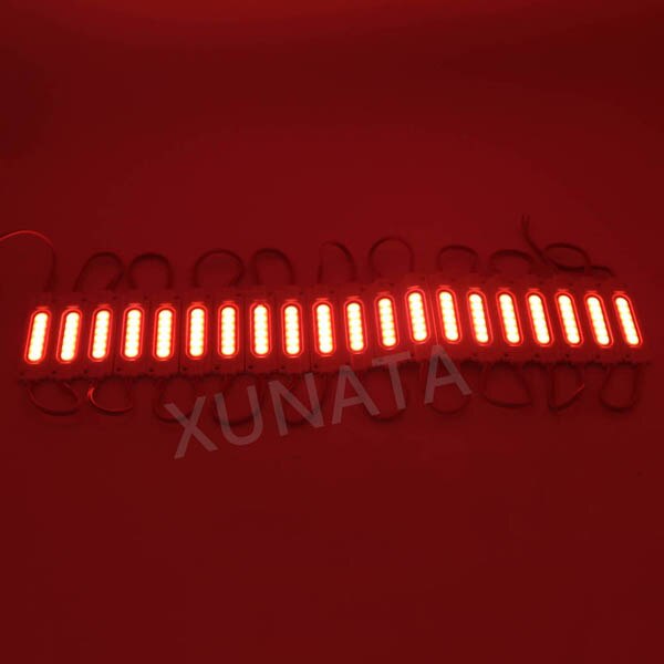 LED Modules Module Injection COB With Lens Waterproof LED Light Module For Sign Letter DC12V 2W IP65 Aluminum PCB: Red