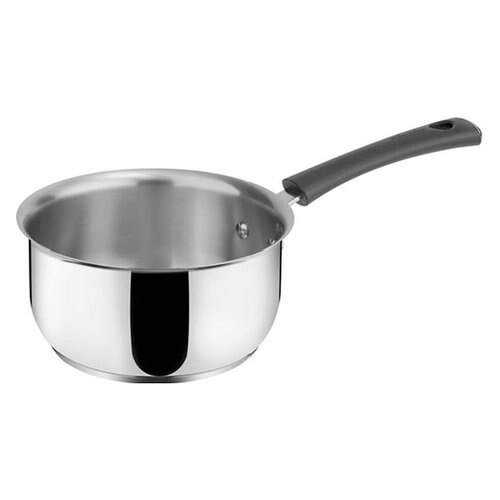 BB- Lagostina-cazuela con mango largo, de acero inoxidable 18/10, 14 cm Hecho en Italia Manicura ergonómica suave t